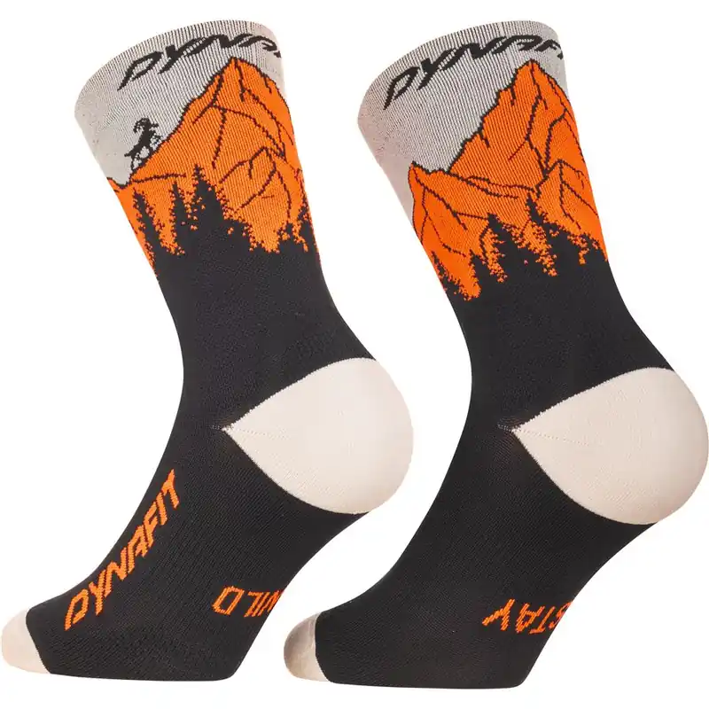 Dynafit TRAVERSE CREW SK ponožky black out ULTRA ORANGE 43-46 Bezpečná Platba