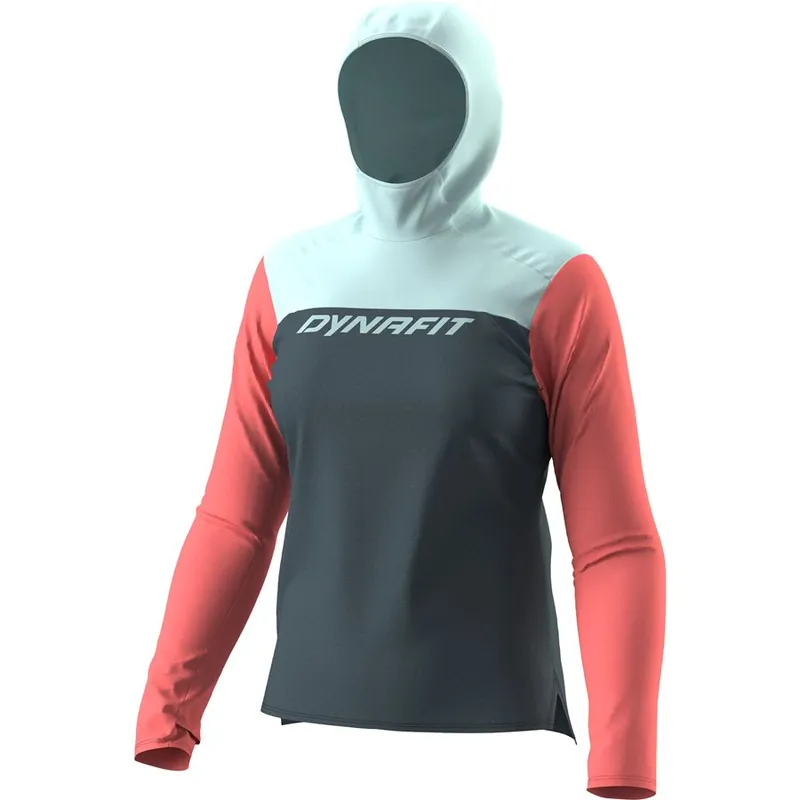 Dynafit TRAVERSE SUN HOODY W dámská mikina cinder CLOUD BLUE M Originální
