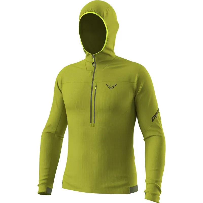 Dynafit TRAVERSE THERMAL 1/2 ZIP M pánská mikina golden lime XXL Sleva