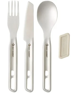 Sea To Summit Detour Stainless Steel Cutlery set příborů Zlevněný