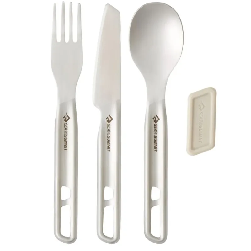 Sea To Summit Detour Stainless Steel Cutlery set příborů Zlevněný