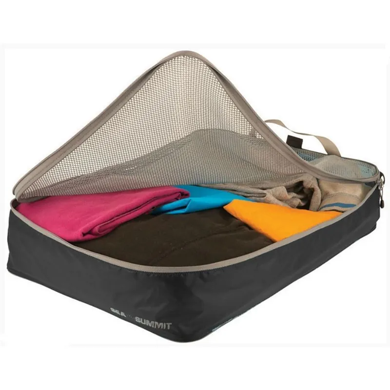 Sea To Summit Garment Mesh Bag - obal na oblečení black/grey Large Sleva