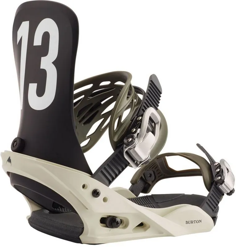 Snowboardové vázání Burton Mission Off white/black Jen Po Omezenou Doba