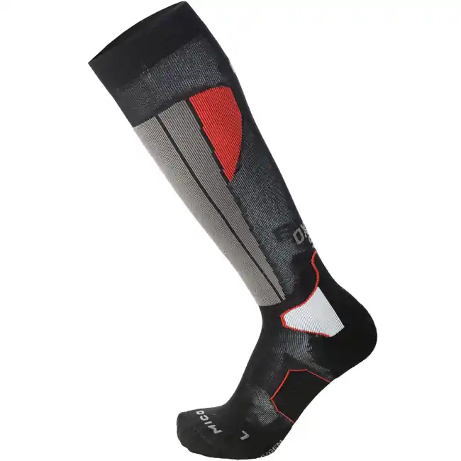 Kompresní ponožky Mico Medium Oxy comprese black 35-37 Dokud Zásoby Vydrží