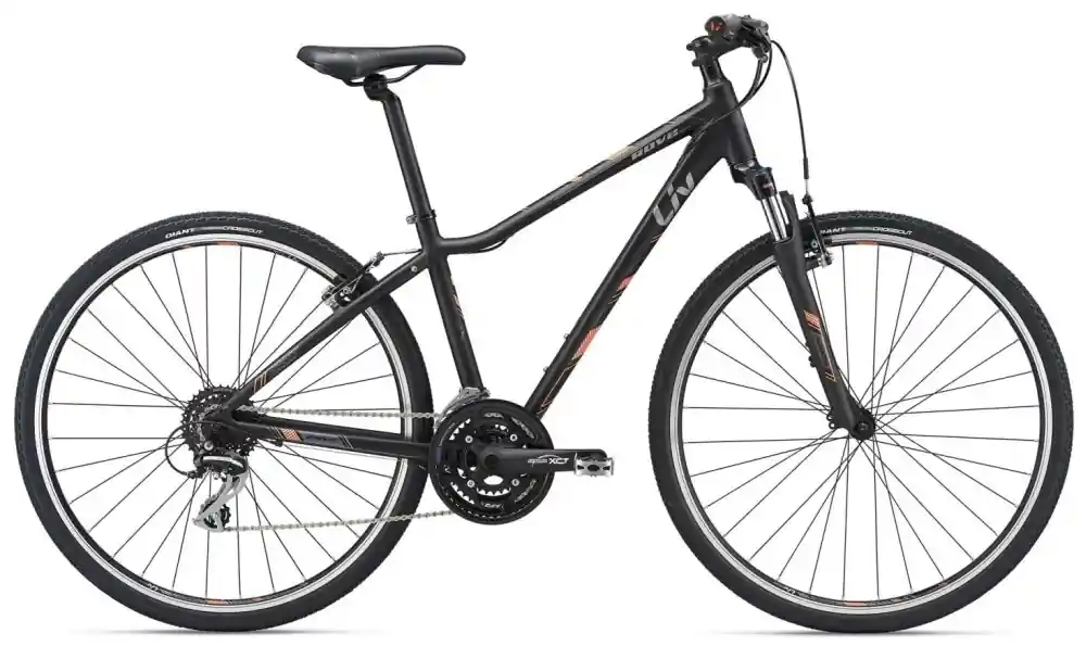 Liv Rove 3 black/coral Finální Výprodej
