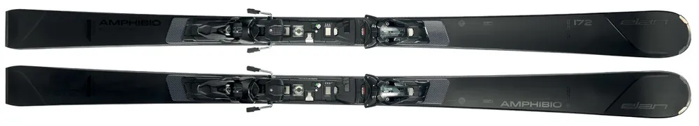 Levný Sjezdové lyže Elan Amphibio Black Edition + ELX12