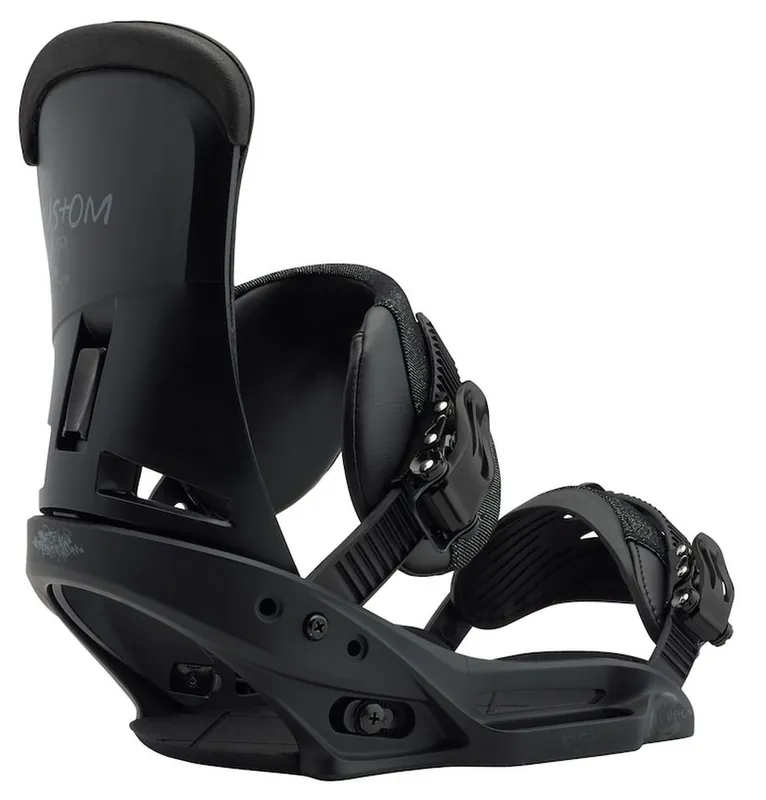 Snowboardové vázání Burton Custom EST black matte Finální Výprodej