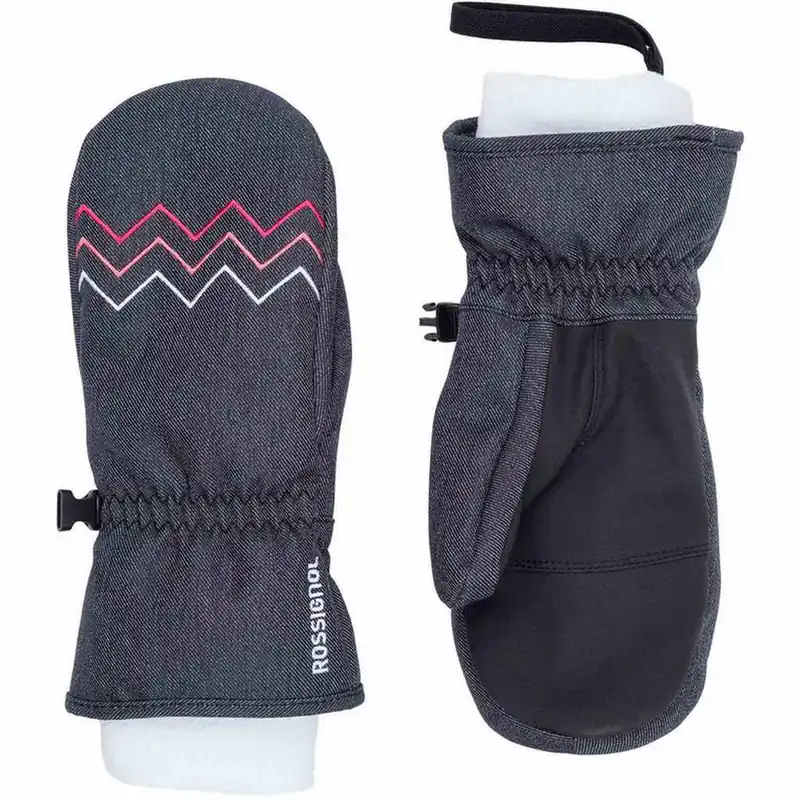 Nejprodávanější Lyžařské rukavice Rossignol Jane Mitten Jr denim