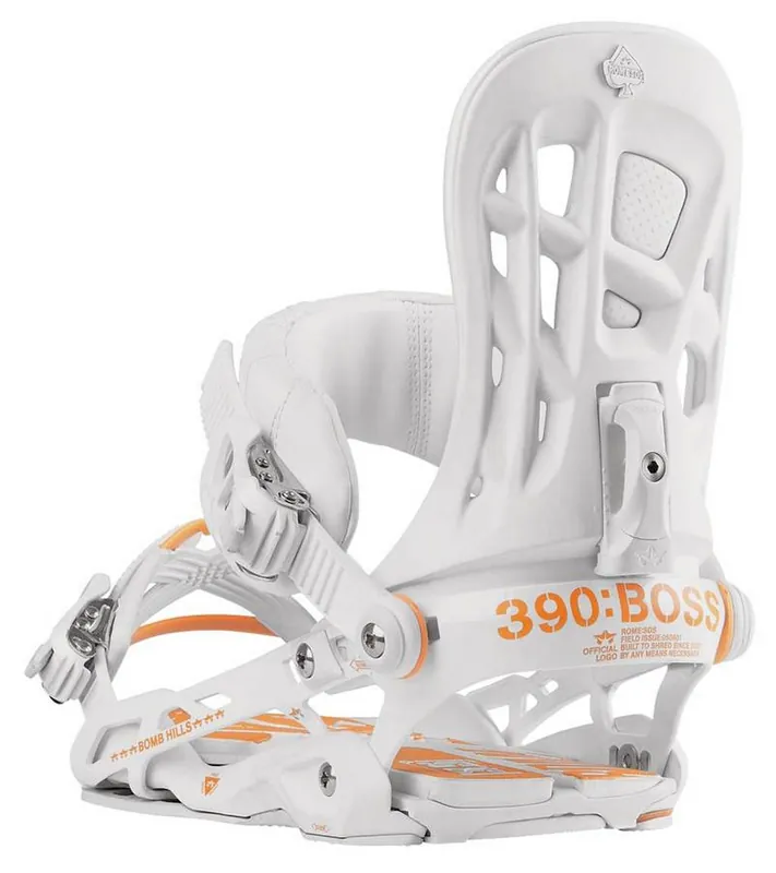Víkendová Akce Snowboardové vázání Rome 390 Boss white