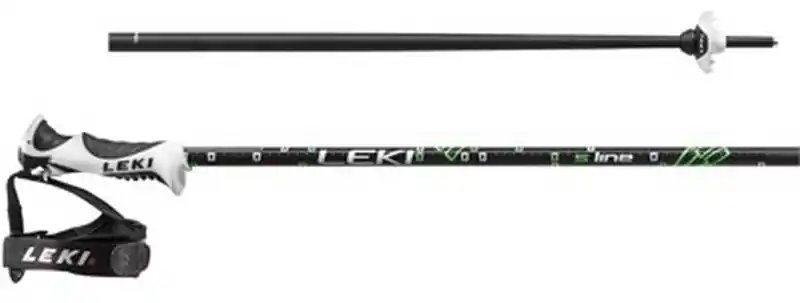 Leki S-Line W black/white/green Tovární Cena