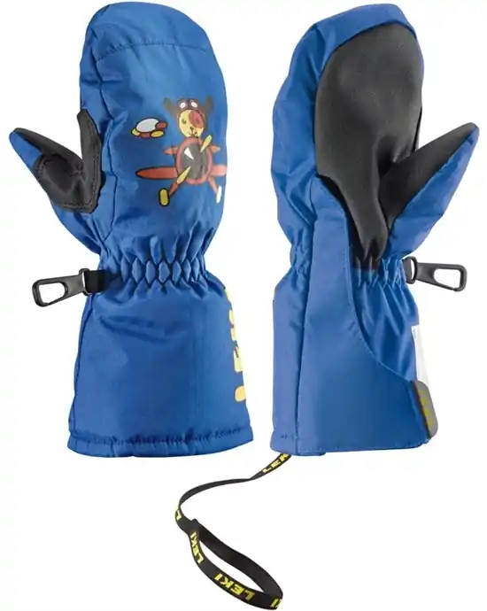 Tovární Cena Lyžařské rukavice Leki Little Pilot mitten blue