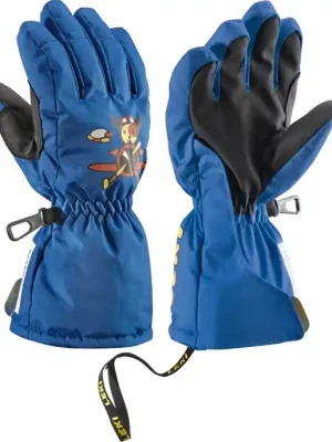 Cenově Výhodný Lyžařské rukavice Leki Little Pilot blue