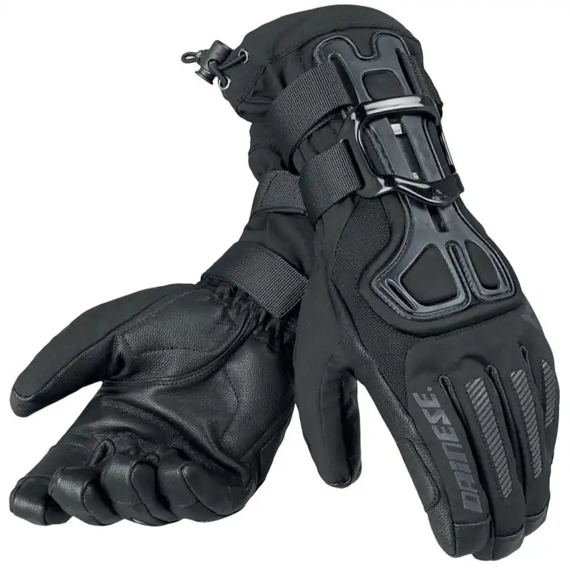 Časově Omezené Snowboardové rukavice Dainese D-Impact D-Dry black/white