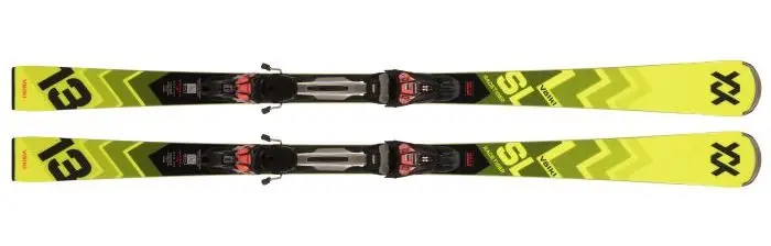 Sjezdové lyže Volkl Racetiger SL + rMotion3 12 GW black/red Vysoce Kvalitní