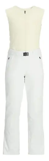 Lyžařské kalhoty Spyder Women On Piste Bib Pants White Akce