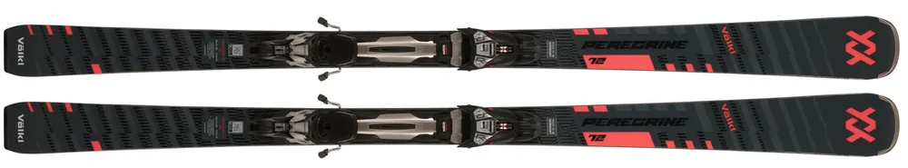 Sjezdové lyže Volkl Peregrine 72 Grey/Red + Rmotion3 12 GW Autentický