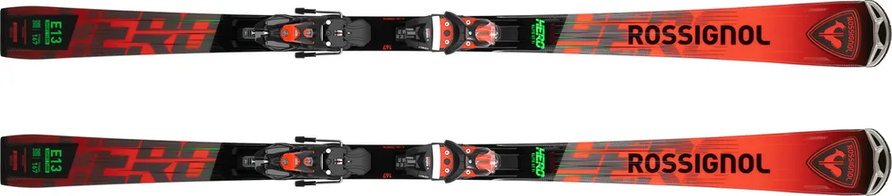 Sjezdové lyže Rossignol Hero Elite St Ti Konect + SPX 14 K GW B80 BLK Hot Red Nízká Cena