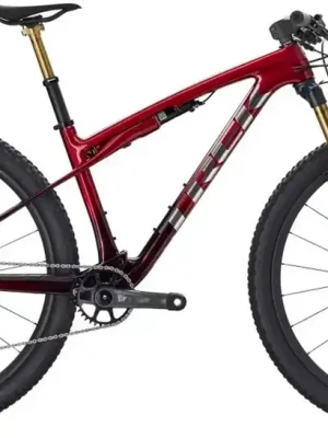 Celoodpružené horské kolo Trek Supercaliber SLR 9.9 XTR Red Smoke Drizzle - Půjčovna Bezpečná Platba