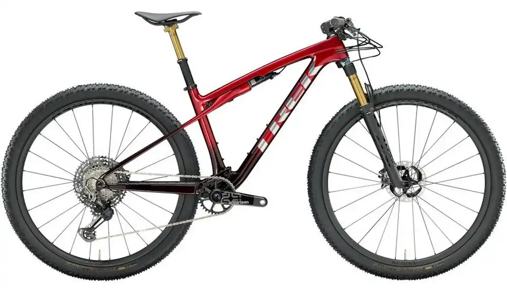 Nízká Cena Celoodpružené horské kolo Trek Supercaliber SLR 9.9 XTR Red Smoke Drizzle