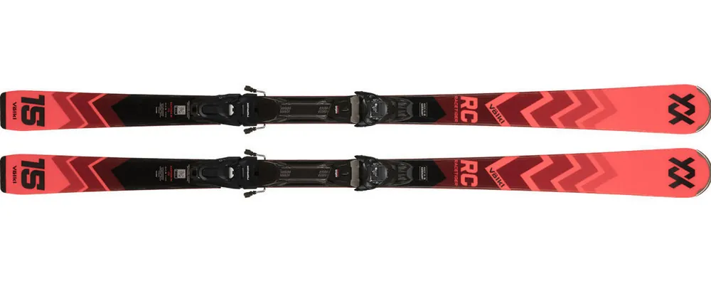 Sjezdové lyže Volkl Racetiger RC Red + Vmotion 12 Akce