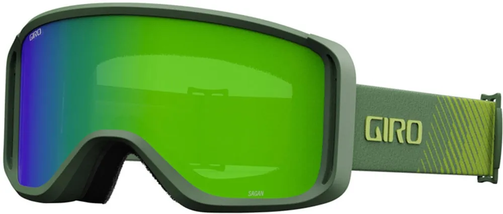 Hit Sezóny Lyžařské brýle Giro Sagen Mat Green Streaker Loden 2xsklo