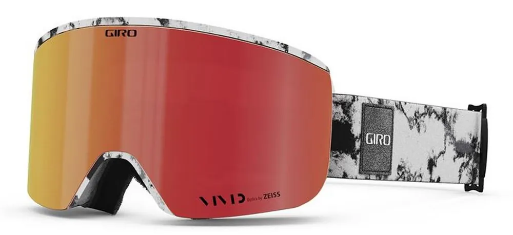 Must-Have Lyžařské brýle Giro Axis White Dark Matter Vivid Ember