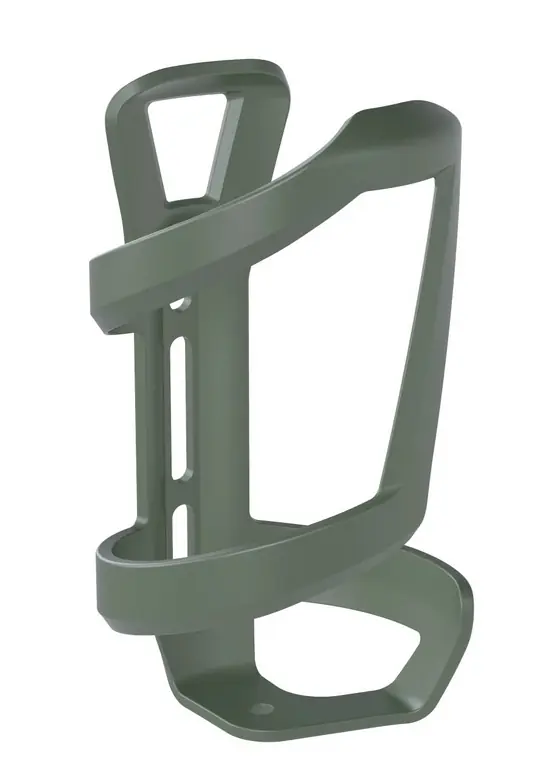 Košíček na kolo Trek z recyklovaných materiálů boční na pravou stranu olive grey Ověřený