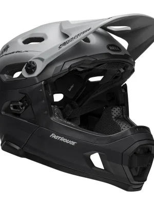 Cyklistická helma Bell Super DH Spherical Mat Gray/Black Bezpečná Platba