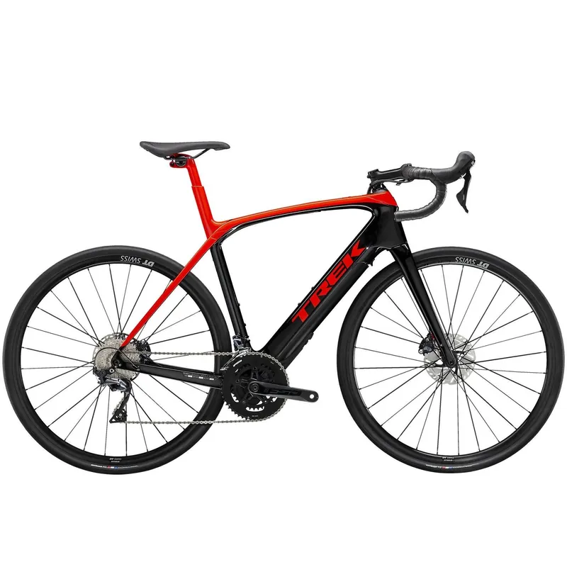Super Cena Silniční kolo Trek Domane+ LT Radioactiv Red / Trek black - Půjčovna
