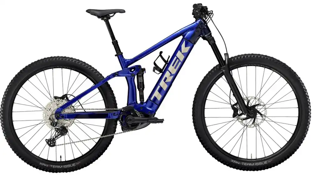 Celoodpružené elektrokolo Trek Rail 5 Gen 3 625W Hex Blue Originální