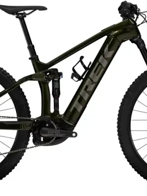 Celoodpružené elektrokolo Trek Rail 9.5 Gen 4 black/olive Horká Nabídka