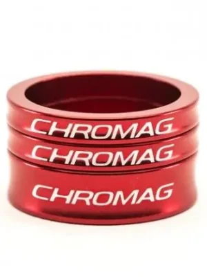 Podložky pod představec Chromag red Cenový Hit