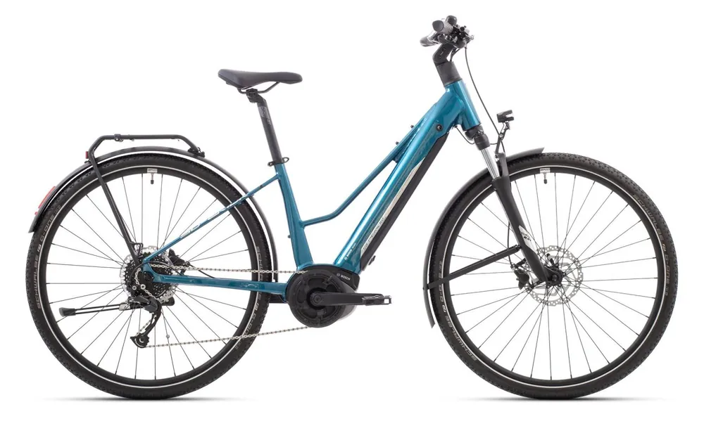 Poslední Šance Trekové elektrokolo Superior eXR 6050 BL Touring/Gloss Petrol/Chrome