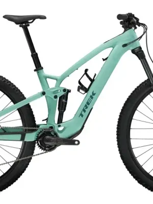 Celoodpružené horské elektrokolo Trek Fuel EXe 5 Matte Blue Sage - Půjčovna Ověřený