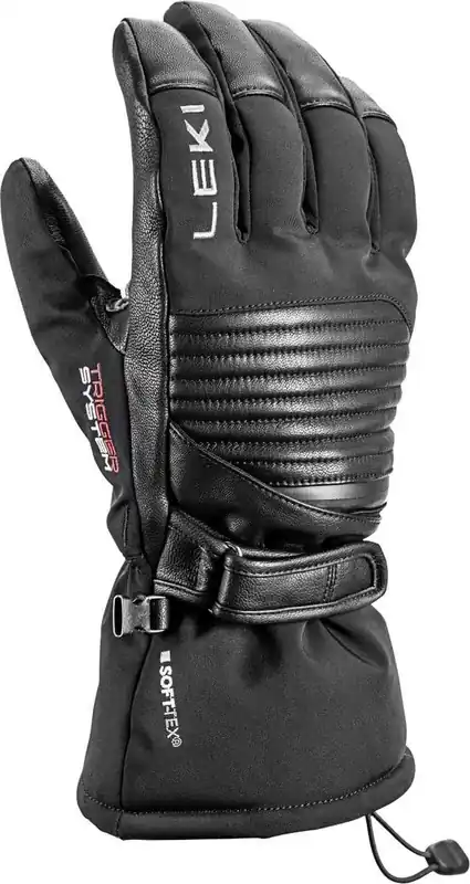 Lyžařské rukavice Leki Xplore XT 3D black Vysoce Kvalitní