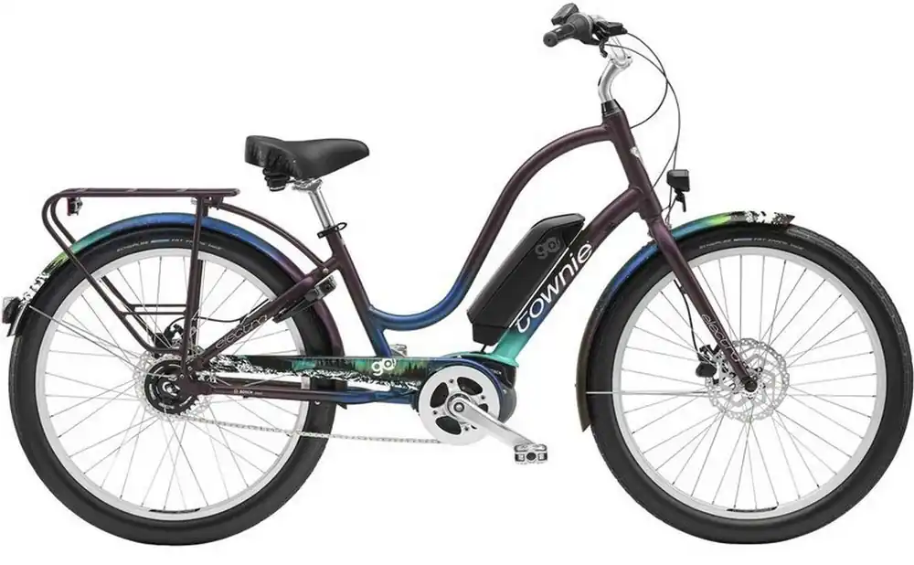 Výprodej Electra Townie Go! 5i EQ Step-Thru Matte Violet Fade