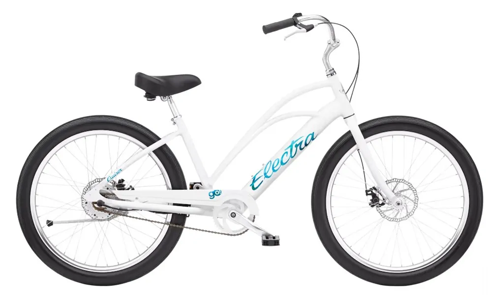 Přímo Od Výrobce Electra Bali Cruiser Go! Rám se sníženou horní trubkou (step-thru) White