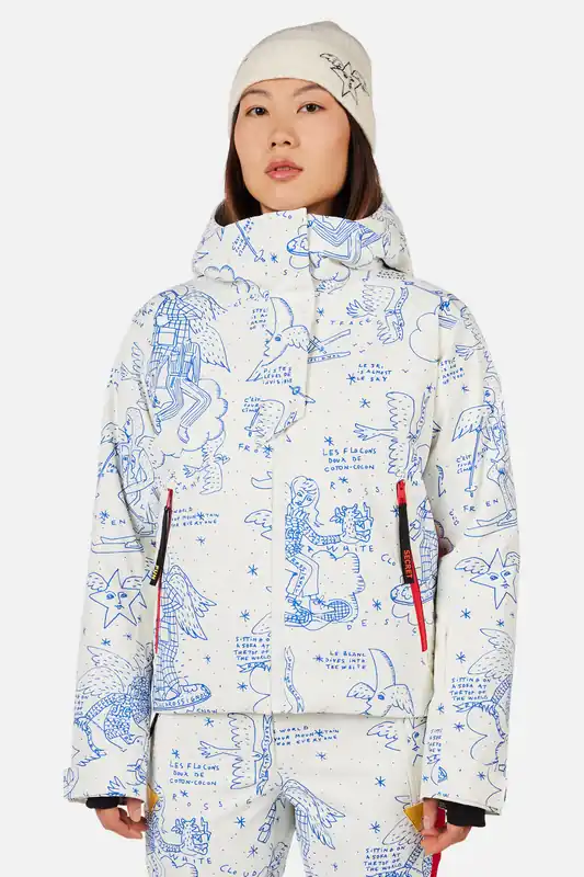 Přímo Od Výrobce Lyžařská bunda Rossignol JCC Sublim Women JKT snow angel artic print