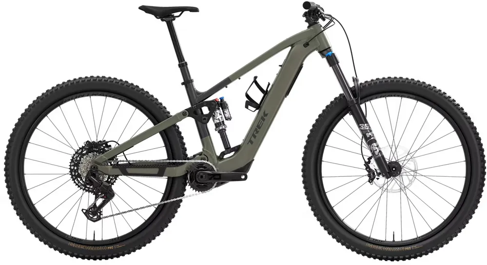 Elektrické celoodpružené kolo Fuel+ EX 8 Gen 2 Matte Olive Grey/Trek Black Speciální Cena