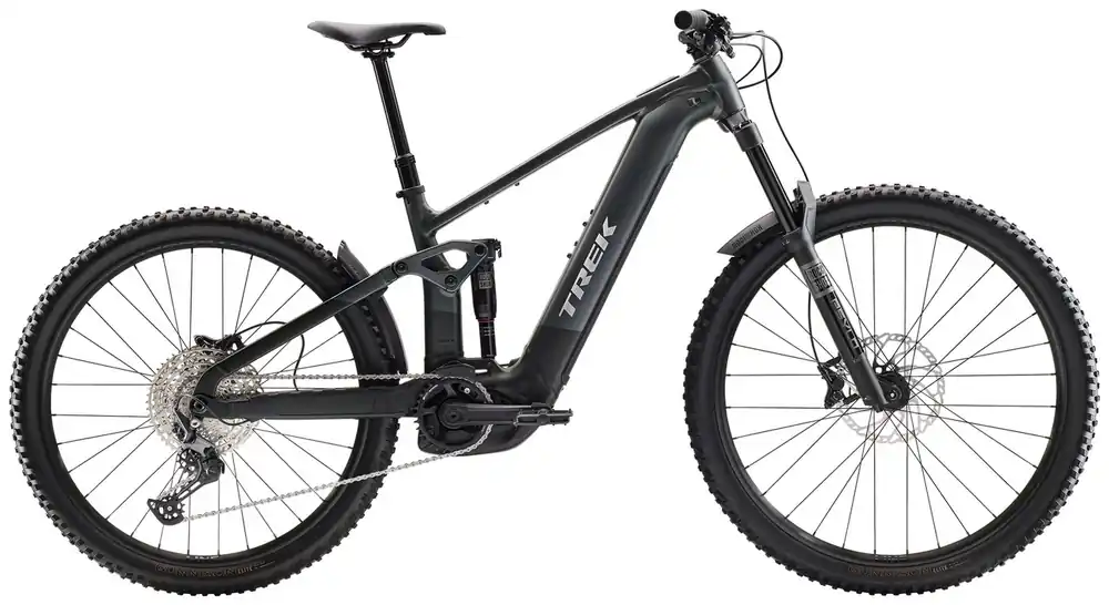 Časově Omezené Celoodpružené elektrokolo Trek Rail+ 5 Gen 5 Lithium Grey