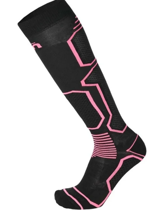 Super Cena Lyžařské ponožky Mico Medium Weight Warm nero/fuxia