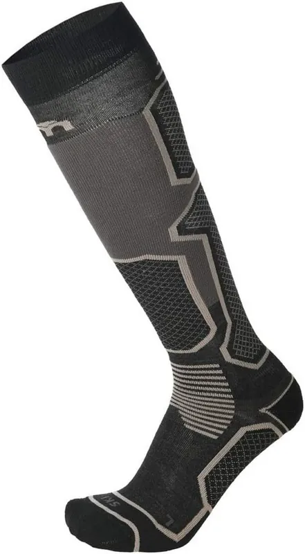 Časově Omezené Lyžařské ponožky Mico Medium Weight Warm nero/grigio 38-40