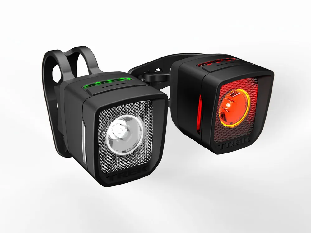 Přední a zadní světlo Trek Ion 100/Flare R USB set Nová Kolekce