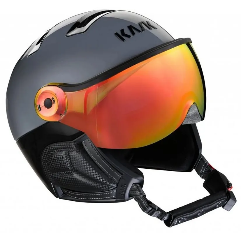 Tovární Cena Lyžařská helma se štítem Kask Piuma R Montecarlo grey