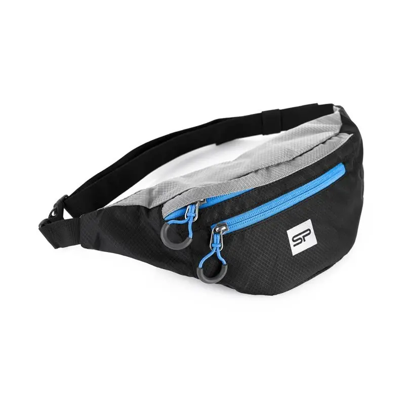 SPOKEY BOREAS menší sportovní ledvinka černo-šedá, 3 l Sleva