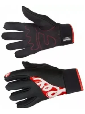 Horká Nabídka REX KUUSAMO, black/red, rukavice na běžky