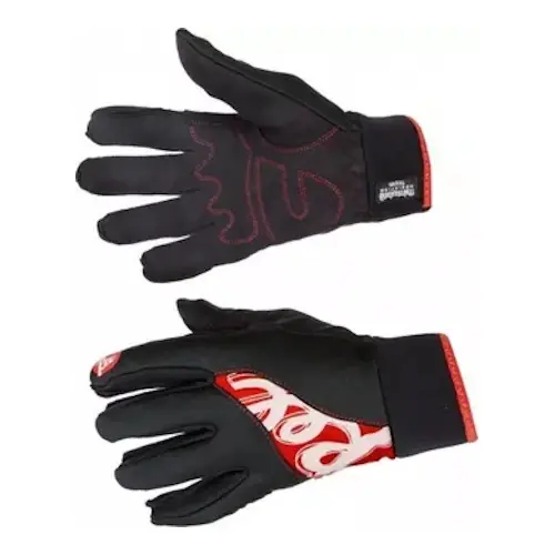 Horká Nabídka REX KUUSAMO, black/red, rukavice na běžky