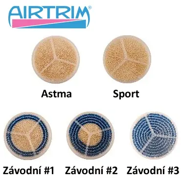 Novinka AIRTRIM SPORT FILTER, náhradní filtr pro sportovní respirátor