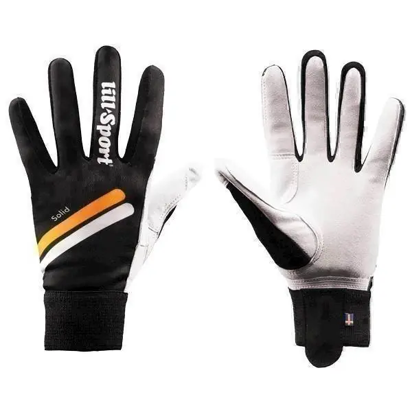 LILLSPORT SOLID, černé, rukavice na běžky Speciální Cena