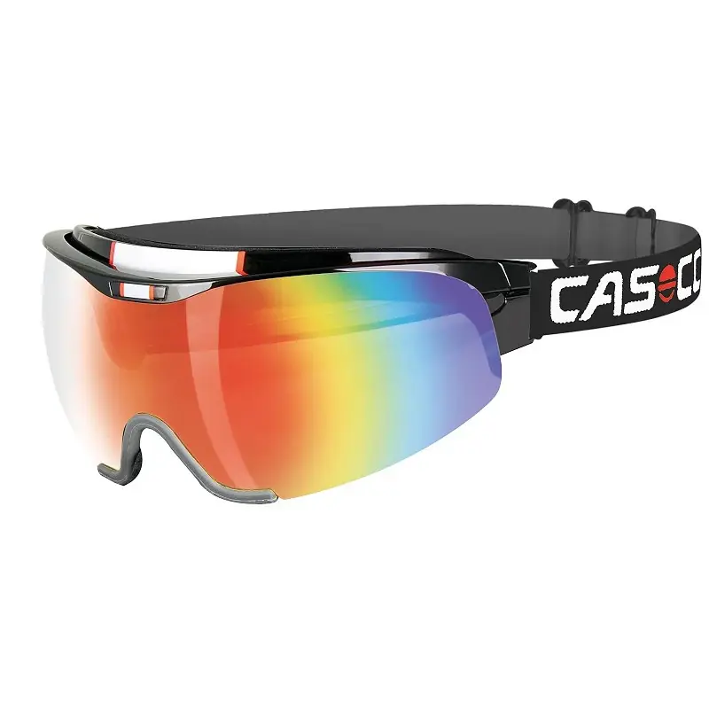 Novinka CASCO SPIRIT CARBONIC black-rainbow, brýle na běžky